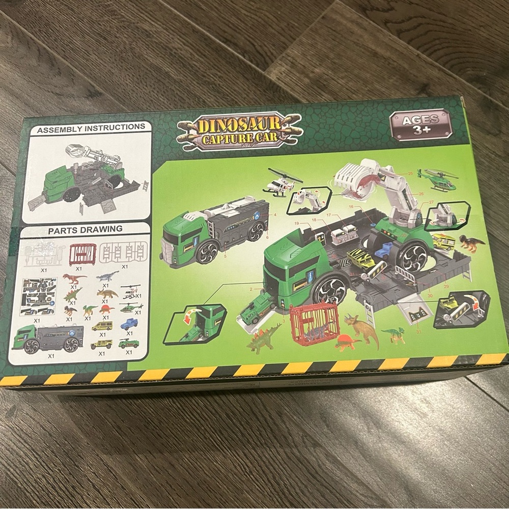 Dinosaur Capture Car - Green - Picture 3 of 11